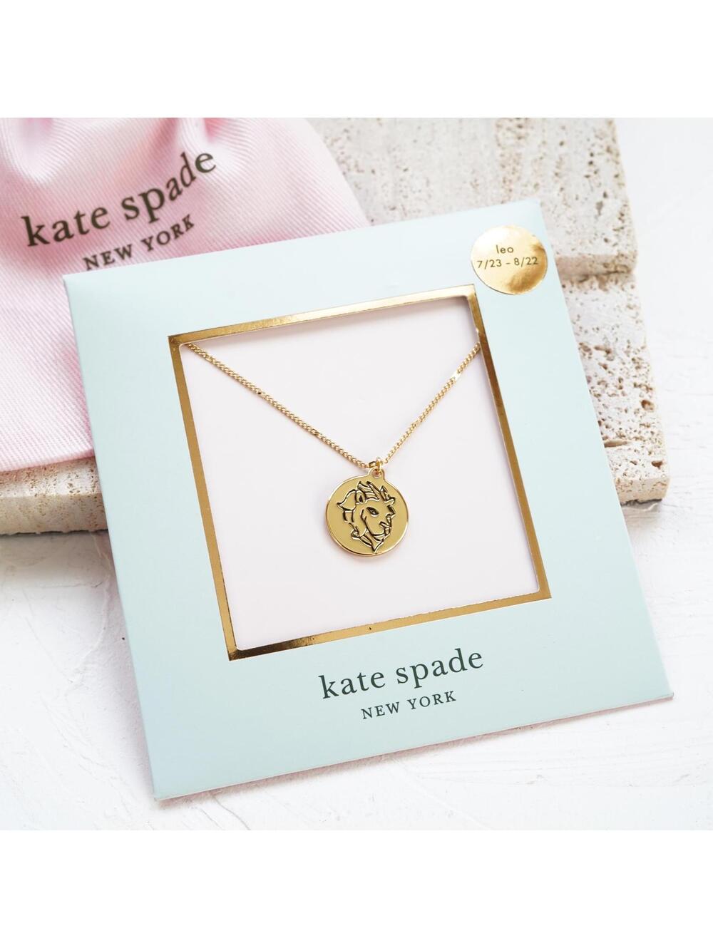 Kate Spade In the Stars Pendant Necklace Leo